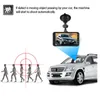 2Ch Car DVR Dashcam Digital Driving Camcorder Auto-Video-Rekorder 4 "Touchscreen FHD 170 ° Weitwinkel Nachtsicht G-Sensor L282F