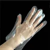 Portable 100 pièces/ensemble gants en plastique alimentaire gants jetables écologiques pour Restaurant hôtel BBQ alimentaire gants en plastique livraison directe