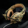 ONIKUMA K1B PS4 casque de jeu Camouflage avec micro stéréo casque de jeu antibruit pour PC téléphone portable Xbox One ordinateur portable