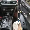 ملصقات لـ Mazda 3 Axela 20132018 مقبض باب لوحة التحكم المركزي الداخلي 3D 5D ملصقات ألياف الكربون شارات التصميم للسيارة Accessorie21