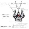 Plaqué or Bling coloré dessin animé gorille tenant sac d'argent zircon cubique grand pendentif collier Masculina Bijoux Hip Hop Bijoux 319S