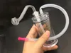 Högkvalitativ 10 mm manlig mini plaståtervinning bongs mini olje riggar dab bägare vatten bong för rökning4113587