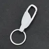 Бизнес мужской подарок высококачественный металлический ключ цепь дизайн черный и серебряный автомобиль брелок для продажи