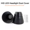 Universal LED Headlight Cover Auto Accessories Sealing Dust Cap Rubber Waterproof Dustproof Car Headlamp Caps 70mm 75mm 80mm 85mm 90mm