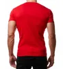 T-shirts Men's Mens T Shirt Men Summer Fashion V Neck Short Sleeve Tee Homme Casual Slim Fit Metal Button Design XXL ee