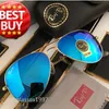 Men Rao Baa Classic Brand Retro Women Solglasögon förbjuder lyxdesigner Eyewear Bands Metal Frame Designers Rays UV400 Sun Glasses