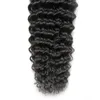 pu-Hauteinschlagband des reinen brasilianischen tiefen Wellenbandes Haarverlängerungen des Grads 7a natürliches schwarzes natürliches schwarzes in den Haarverlängerungen 40pcs / lot