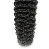 estensioni dei capelli con nastro a onda profonda brasiliana vergine non trasformata di grado 7a nastro con trama in pelle pu nera naturale nelle estensioni dei capelli umani 40pc6192264