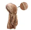 Drop S Unisexe Men Femmes Velvet Bandana Bandana Hat Turban Doo Durag Cap Us 20pcs3002985