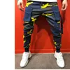 Nouveaux pantalons de camouflage décontractés pour hommes Slim Skinny Pencil Pants Fashion Style décontracté avec 3 couleurs Taille asiatique