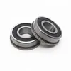 100pcs/lot double rubber sealed F6806-2RS F6806 2RS F6806RS 30x42x7mm flanged deep groove Ball Bearing 30*42*7mm