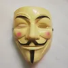 V VENDETTA Mask Guy FAWS PVC Máscara Anónima Halloween Horror Máscaras de cara completa Cosplay Disfraz de mascarada Máscaras de fiesta Nuevo GGA2653