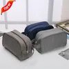 Mulheres homens Bolsa cosmética Moda Unissex Zipper Bolsa de higiene pessoal para viagens femininas Organizador portátil Bolsa de lavagem de lavagem