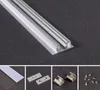 Profilé d'extrusion d'aluminium à haute luminosité pour barre lumineuse LED rigide de décoration d'armoires de cuisine