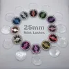 3D Mink Eyelash 5D 25mm Long Thick Mink Lashes with eye lash packaging box eyes makeup maquillage