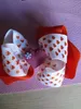 Birthday Ribbon spädbarn pannband Ins Valentine Love Heart Sequins pannband Baby Red pannband Preemie 4 tum babyhår bågar Ribbon pannband A30