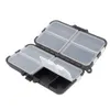 9 Compartments Storage Case Box Plastic Fishing Lure Spoon Hook Bait Tackle Box Small Accessory Square Fishhook2793