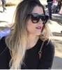 Wholesale- women brand designer 41398 sunglasses audrey goggle sunglasses wrap design unisex model big frame leopard double color frame