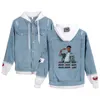 Hip Hop Jackets YoungBoy Never Broke Again 38 Print Denim Men Women FallWinter Warm Jacket Fake Two Pieces Design5079948 0T2M