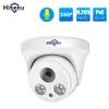 Hiseeu HC615-P-3.6 증서 NVR 앱보기 위해 5MP 1920P POE IP 카메라 H.265 오디오 돔 카메라 ONVIF M의 otion 감지