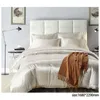 3 stks beddengoed set mode massief wasbare zachte zijden dekbedovertrek kussensloop bed supplies voor thuis el queensize / koning / twin size1