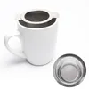 Stainless stee tea infuser mesh basket strainer loose leaf SS304 teapot filter spice fine leak mesh big with lid3896784