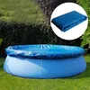 Large Size Swimming Pool Cover Cloth Bracket Pool Cover Inflatable Swimming Dust Diaper Round PE For Outdoor Garden271M