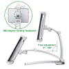 Kök Tablet Mount Stand 2in1 Köksvägg Tablettmonteringshållare för 511 tum för iPad för Samsung Tab 360 -graders Roating Deskt3875004