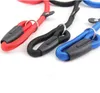 Nylon Rope Dog whisperer Cesar Millan style Slip Training Leash Lead and Collar Red Blue Black Colors