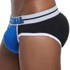 Sexy Butt Lifting Shaping Acolchoado Mens Briefs Bulge Enhancing Gay Roupa Interior Frente + hip Removível Push Up Cup J190715