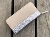 2023 brand designer glitter wallets shining new zipper cluth bag 5 colors shining for women holding a purse single zippers banknotes folder