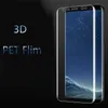 التغطية الكاملة ثلاثية الأبعاد الزجاجية لليئة للحيوانات الأليفة لسيارة Samsung Galaxy S22 S21 S20 Ultra S10e S8 S1 S10 Plus S6 S7 Edge Note20 8 9