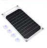 5V 10W DIY Solpanel Slim Light USB Charger Charging Portable Power Bank Pad Universal för telefonbelysning Bil Charger278T