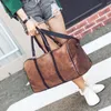 Short-distance Lightweight PU Leather Portable Sports Fitness Travel Bag Men And Women Shoulder Boarding Luggage Bag1