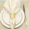 Wedding Napkin Rings Hollow Floral Pearl Napkin Holders Napkin Buckle Holder Christening Bangle Party Decoration new