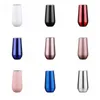 6oz Stainless Steel Egg Cups Insulated Tumbler Cups With Lid Champagne Wine Glass Milk Cup Car Vacuum Cup Kitchen Accessories HA1033