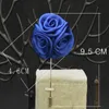 Otros accesorios del novio Broche de seda hecho a mano Hombres Corsages Artificial Rose Flower Corsages Ropa de boda Decoración para el regalo