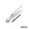 Toppuff 225MM Tipo dritto Pinze per carbone narghilè in acciaio inossidabile Pinzette per carbone Shisha in metallo Chicha Shishia Gadget Accessori5003436