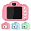 Mini appareil photo numérique jouets pour enfants 2 pouces HD écran rechargeable accessoires de photographie mignon bébé enfant cadeau d'anniversaire jeu de plein air
