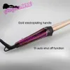 Cone Shape Hair Curling Irons Tourmaline Ceramic Professional Curly Wavy Curler Wand Roller Styling Verktyg för Salon Travel Individuell användning