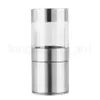 Stainless Steel Pepper Mill Grinder Manual Salt Portable Kitchen Mill Muller Home Kitchen Tool Spice Sauce Pepper Mill Grinder FFA2808