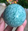 Naturalny Amazonite Ball Quartz Crystal Gemstone Power Sphere Orb Amazon Stone Reiki Healing for Home Decoration5170876