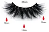 HUAPAN 3D Vison Faux Cils Cils Messy Eye Lash Extension Sexy Eyelash Full Strip Eye Lashes