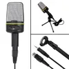 Multimedia Microphone computer stent tuning capacitor miccrophone anchor singer with retail box