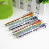 Nouveauté nouveauté stylo à bille multicolore multifonction 6 In1 coloré papeterie fournitures scolaires créatives GA609