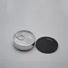 التونة الجملة القصدير علب 73x23mm الأغطية السوداء شملت سلالة القصدير يمكن 100ML عشب تركيز المواد الغذائية الحاوية التخزين