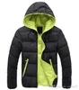 Winter Herren Jacken Warmer Mantel Sport Daunenparkas Herrenmantel Einfarbig