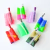 Portable Silicone Bong unbreaken water bongs glass pipe Smoking Oil Concentrate Metal Plastic Pipe free shipping