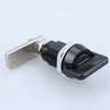 2pcs Cam drawer distribution network cabinet door lock Turn knob Electric PS cabinet Switch control Turning tongue