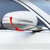 Car Styling Rearview Mirrors Exterior Cover Trim Strips Sticker For Mercedes Benz C Class W205 c200 c180l c200l 2015-2018 Auto Acc260Y